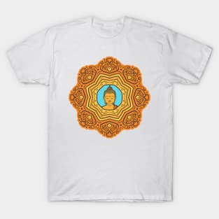 Colorful Buddha Mandala T-Shirt